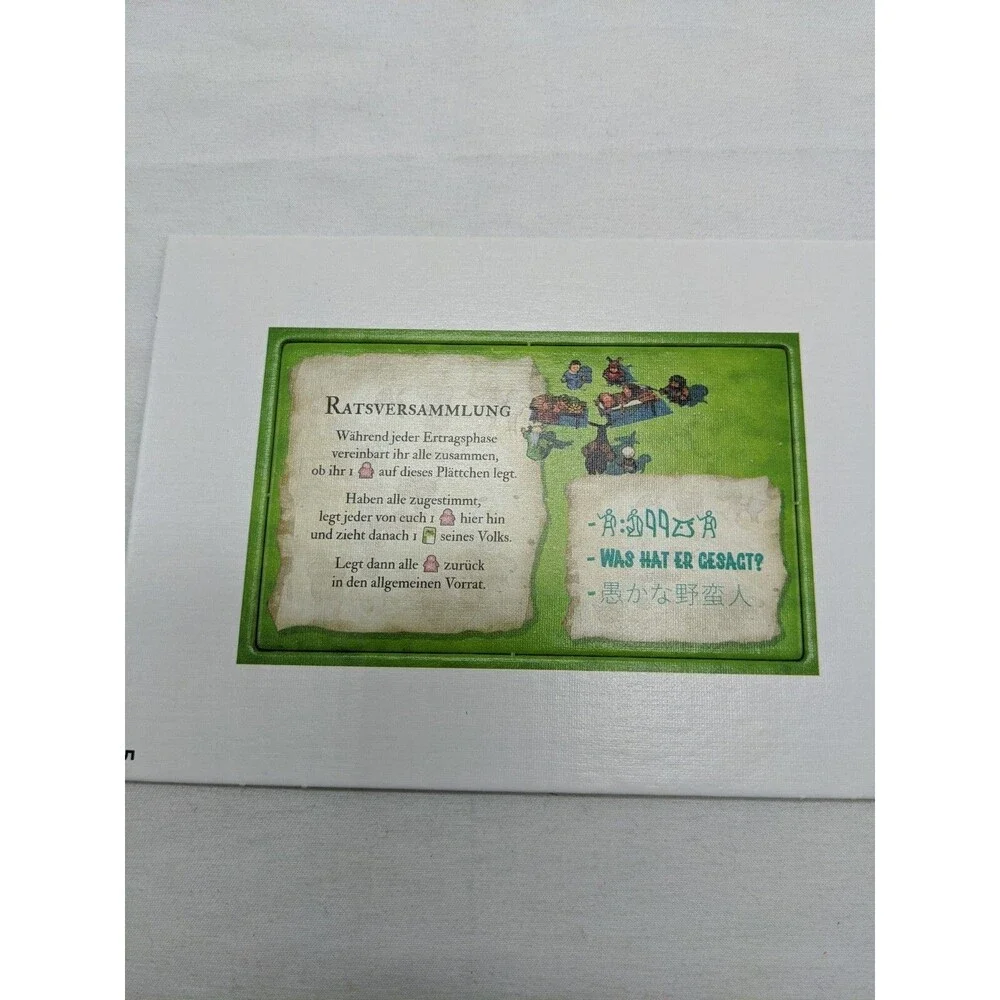 Brettspiel Easter Basket 2016 Ratsversammlung German Imperial Settlers Expansion